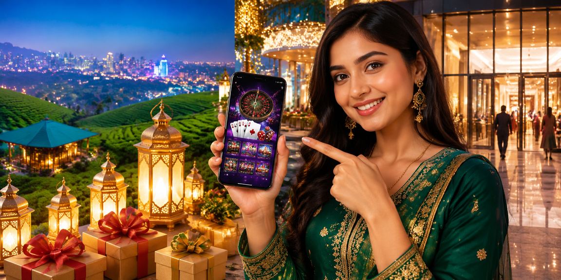সিলেট ক্যাসিনো অ্যাপ ইদ উৎসবের দৃশ্য